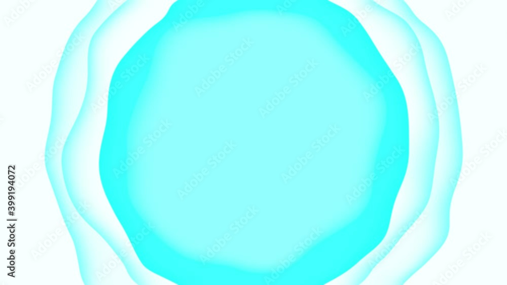 Poster abstract circular colorfull distortion shapes. creative 4k video background for your project
