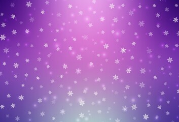 Obraz premium Light Pink vector texture in birthday style.