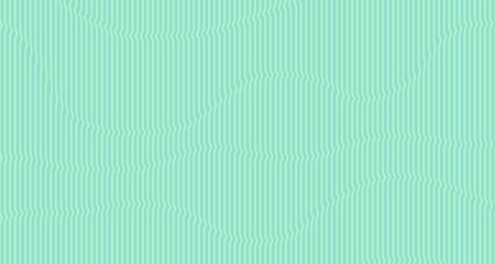 Abstract minimal green stripe line pattern design artwork background.