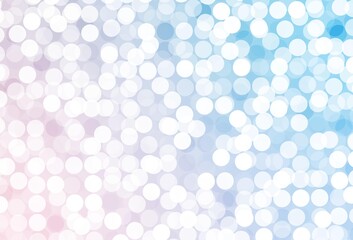 Light Pink, Blue vector layout with circle shapes.