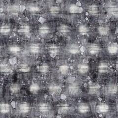 Seamless gray grungy background aged wall design. High quality illustration. Highly textured retro antique rough and dirty seamless background for surface design.