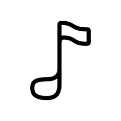 music vector icon simple modren design