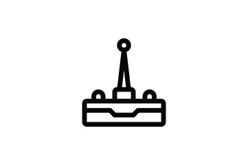 Television Outline Icon - Tower