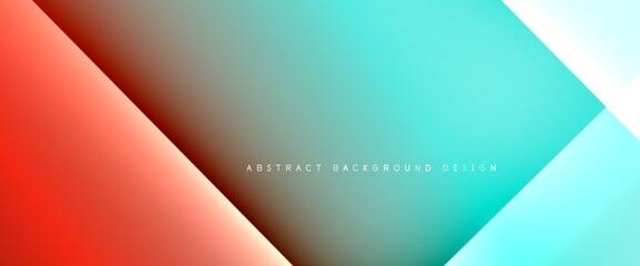 Fluid gradients with dynamic diagonal lines abstract background. Bright colors with dynamic light and shadow effects. Vector wallpaper or poster
