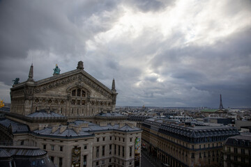 Opéra de paris, opéra garnier et vue de paris