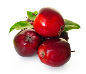 red apples fruit