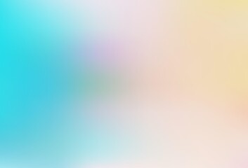 Light Blue, Yellow vector abstract blurred layout.