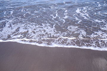 静岡県伊東市の砂浜