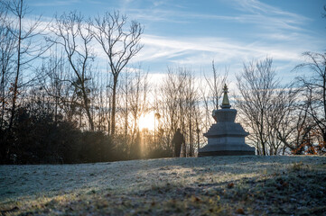 stuppa in the winter