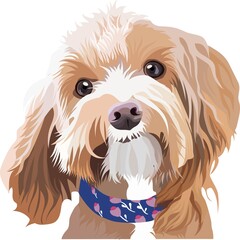 Pet Real Vector portrait 
