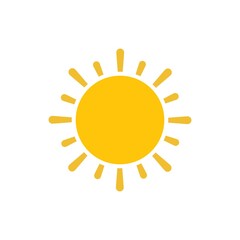 sun illustration logo