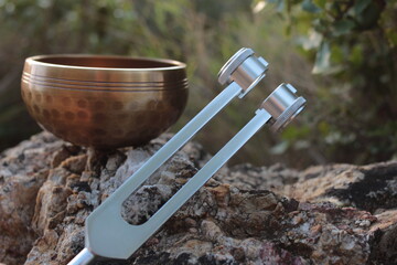 relaxation aux bol tib&eacute;tain