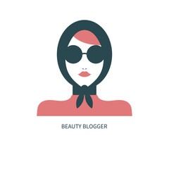Fashion blogger icon