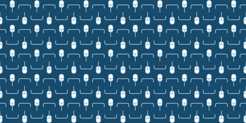 Fototapeta premium Seamless Pattern geometrical texture, background vector