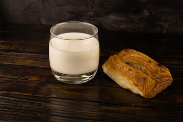Milk and Apple strudel