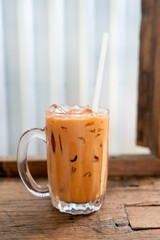 iced Thai milk tea