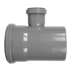 Plumbing and sewerage - 90 degree PVC fitting sewerage three mouth fork reduction