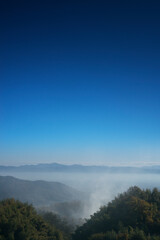 奈良盆地雲海