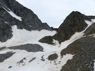 Berlin high path, Zillertal Alps in Tyrol, Austria