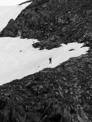 Berlin high path, Zillertal Alps in Tyrol, Austria