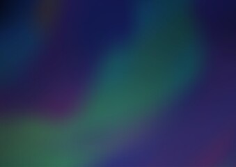 Dark BLUE vector blurred background.