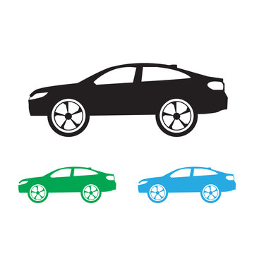 Car vector icon illustration- Car vector design
