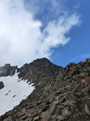 Berlin high path, Zillertal Alps in Tyrol, Austria