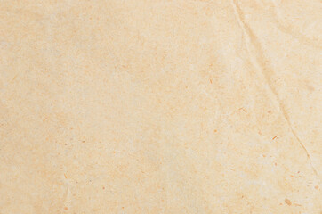 Wrinkled packaging paper background