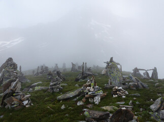 Berlin high path, Zillertal Alps in Tyrol, Austria