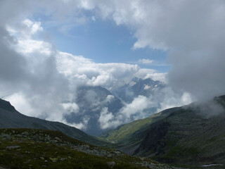 Berlin high path, Zillertal Alps in Tyrol, Austria