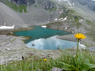 Berlin high path, Zillertal Alps in Tyrol, Austria