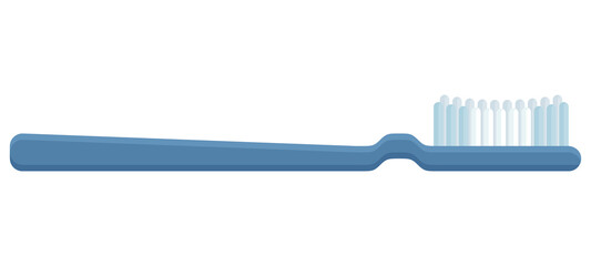 tool for cleaning teeth - Toothbrush. Vector illustration
