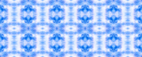 Tribal Boho Pattern. Vintage Geometric Texture. Colorful Watercolor Tile Print. Endless Watercolor Batik. Scandinavian Textile. Exotic Indian Embroidery. White Vintage Bohemian Textile.