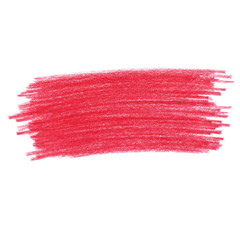 Hand drawn abstract color pencil isolated scribble.