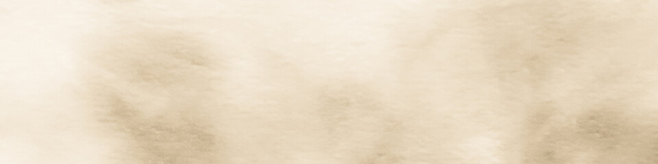 Dirty Art Banner. Sepia, Coffee Dirty Art Texture. Drawn Watercolor Splash. Grunge Tie Dye Style. Ink Textured Background. Artistic Dyed Brushstroke. Watercolor Illustration.