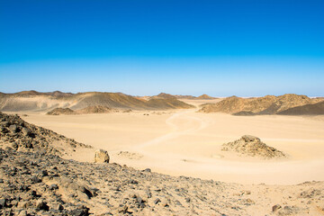 Landscape of the Arabian desert
