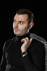 Portrait of a handsome young man