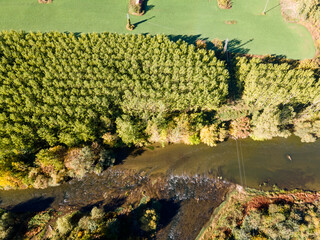 Yantra River, passing near the town of Byala, Bulgaria