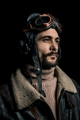 Pilot polar explorer. The character