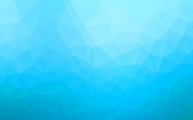Light BLUE vector polygon abstract backdrop.