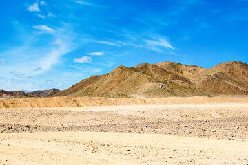 Landscape of the Arabian desert