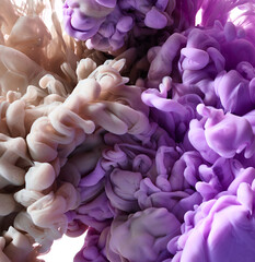 Abstract bright paint splash background