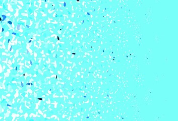 Light Green vector layout with circle shapes.