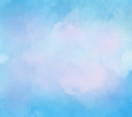 Fototapeta na wymiar Color sky with clouds background