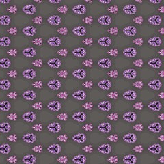 quirky art print, abstract colorful mosaic pattern for design.seamless background