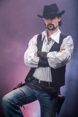 Wild West cowboy. The character