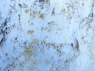 Metal texture with old paint and scratches