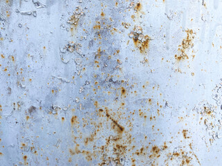 Metal texture with old paint and scratches