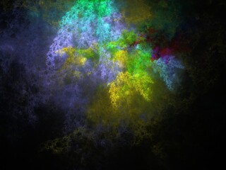 Imaginatory fractal background Image