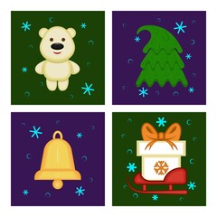 New Year's and Christmas. 2021.